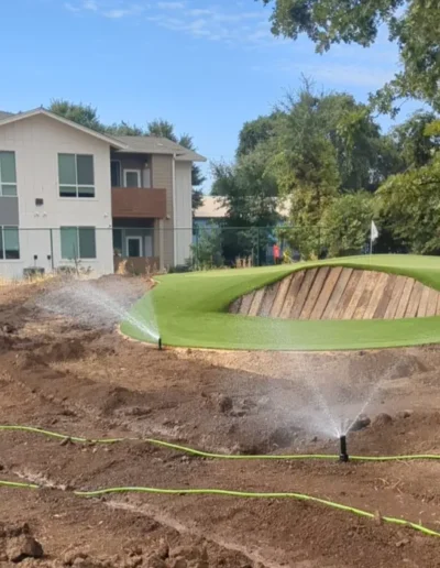 7 21 25 first sprinkler test